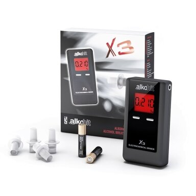 Alkotesteris „ALKOHIT X3″
